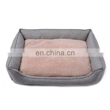 2020 square Cheap Washable OEM&ODM Cat wholesale pet beds dog bed luxury