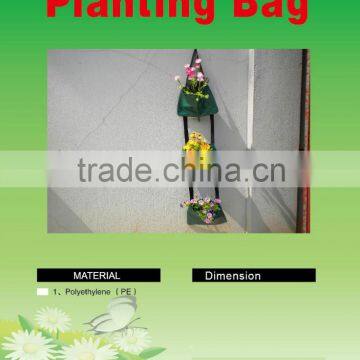 tarpaulin material hanging planting bags