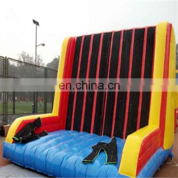 High quality PVC inflatable climbing sticky wall walls inflatable sport game for sale