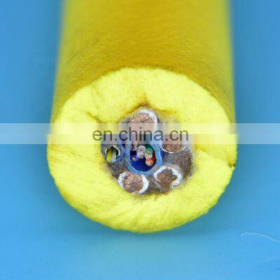 Neutrally buoyant ROV tether cat5 cat6 underwater fiber optic cable