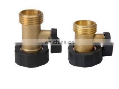 Garden Brass One Way Water Hose Shut Off Valve photo-4