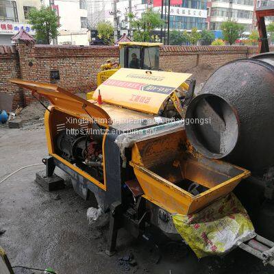Manufacturers Supply LMT Brand Building Pumps, Mortar Cement Pump, Concrete Pump S Type Tube Valve Concrete Pumps photo-5