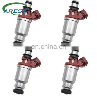 4PCS Fuel Injector Nozzle 2325016160 for Celica Corolla 7A-FE GEO Prizm 1.8