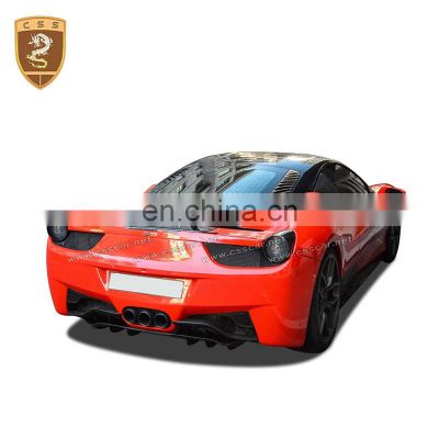 Novite Roso Style Car Wing Spoiler for Fera-ri 458 Carbon Rear Spoiler Car Accessories