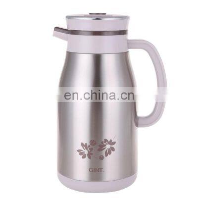 portable beer outdoor camping metal vacuum flask hiking sample custom logo stainless steel water bottle coffee pot cups for tea