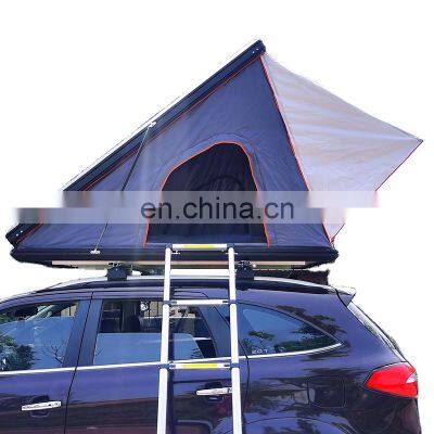 Rooftop Tent Camping Waterproof Car Tent Outdoor Roof Top Tent Hard Shell Aluminum with Roof Rack