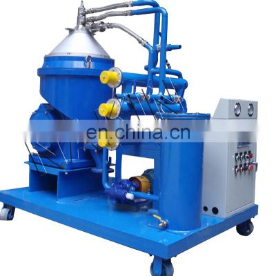 Centrifugal Oil Filtration Remove Water Diesel Heavy Fuel Oil Purifier Machine