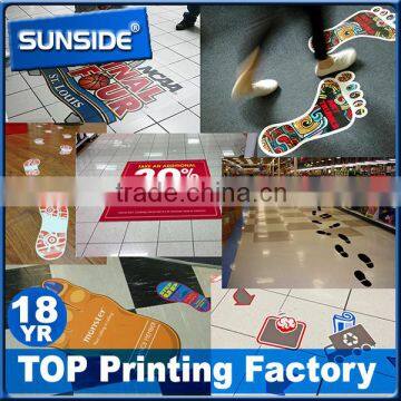 Custom die cut shape floor sticker floor decal for advertising D-0615                        
                                                Quality Choice
                                                                    Supplier's Choice