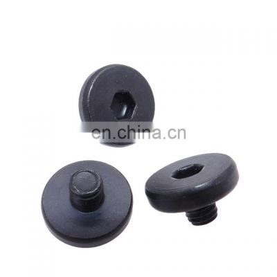 stainless steel flat socket shoulder custom screws