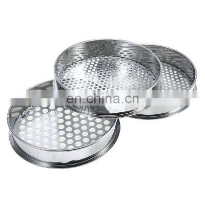 Soil Sieve Horticultural Round Hole Sampling Sieve Laboratory Test Sieve