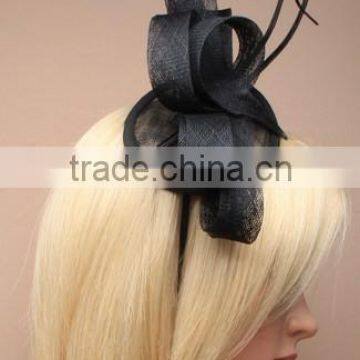Wholesale Sinamay Fabric Fascinator Headband For Ladies photo-3