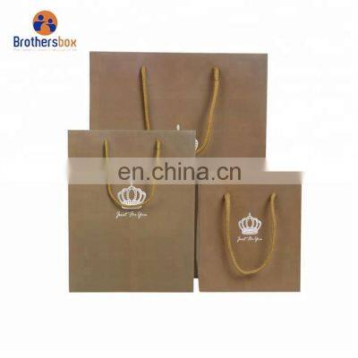 Kraft Paper Type and Accept Custom Order brown paper bag