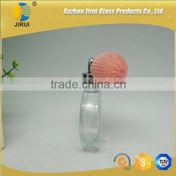 50ml Round Clear Glass Perfume Bottles With Ball Pump photo-3