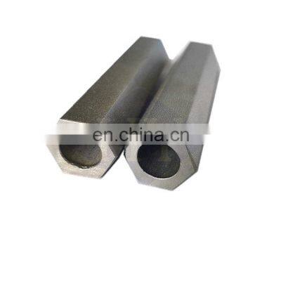 hollow hexagon tube/hexagonal seamless steel pipe