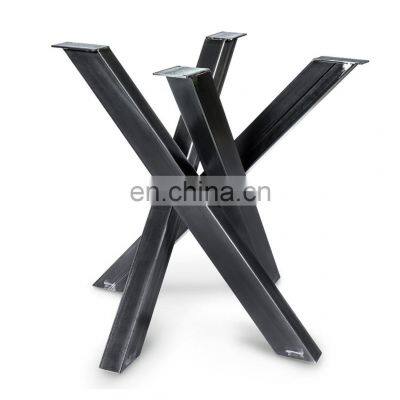 Table Base Legs Heavy Duty Furniture Office Dinning Desk Steel Coffee Dining Luxury Modern Metal Gold Table Base Legs For Table