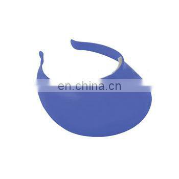 Promotional Custom Logo Printed Plastic Sun Visor Cap