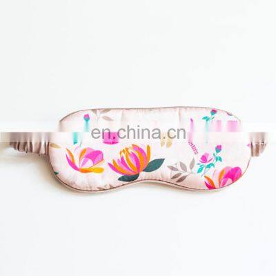 Ecofriendly 22 Mommee 25 MM Mulberrry Beauty Eye Mask Satin Fabric Sleep Eyemask