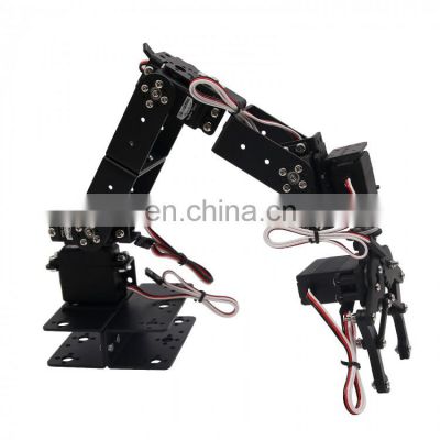 Aluminium Robot 6 DOF Arm Mechanical Robotic Arm Clamp Claw Mount Kit