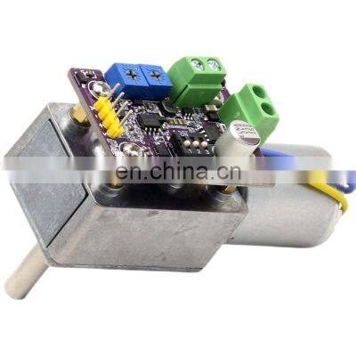 ASMC-LQB 360 Degree Magnetic Encoder Servo 60Kg Worm Gear Servo for Robot Arm Valve Control