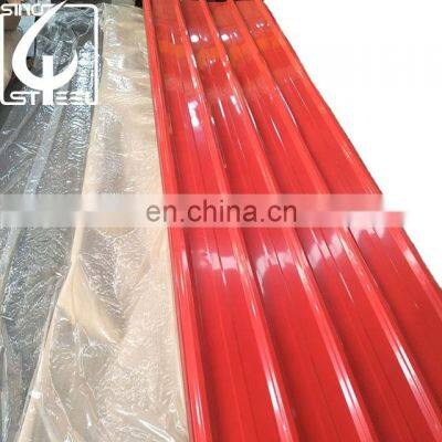Prepainted Galvanized Corrugated Sheet RAL Color PPGI Steel Roof Sheet photo-3