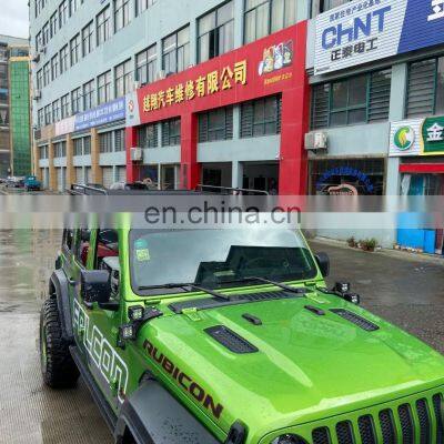 4x4 Full Length Roof Platform for Jeep Wrangler JL Car Accessories Aluminum Roof Luggage 4 Doors Roof Rack photo-2