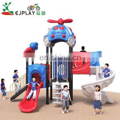 Attractive Outdoor Playground Plastic Slide for Sale