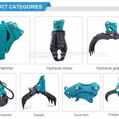 Excavator Quick Coupler Construction Hydraulic Excavator Backhoe Breaker Attachment Quick Coupler