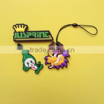 2015 Hot custom fashionable 3d soft pvc keychain / pvc key chains for promotional gift