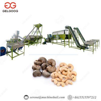 Automatic Cashew Shelling Machine Raw Cashew Nut Processing Unit Cashew Shell Removing Machine