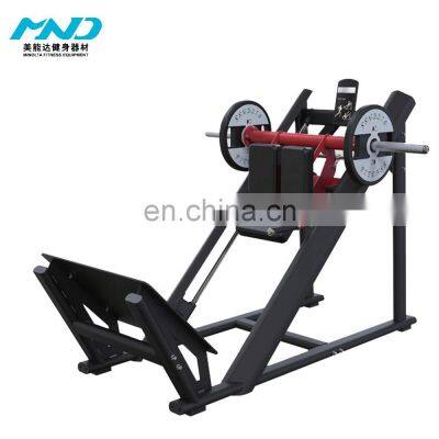 Wholesale price Dezhou Sport Equipment Heavy China 2021 Gym Weight plate loaded machine strength machine gym benches MND PL57 Linear Hack Squat