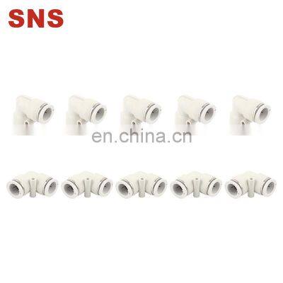 Wholesale High Quality Flexible Exhaust Union L Shape Plastic Quick Coupler Pipe Fittings photo-2