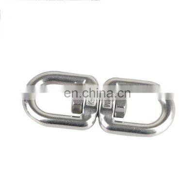 Wholesale KeyChain Hooks Stainless Steel Swivel Double End Eye Swivels Shackle Factory Rigging Hardware Chain Fittings photo-5