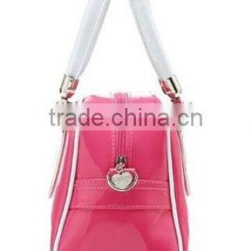 Smooth Leather Bright PU Handbag photo-4