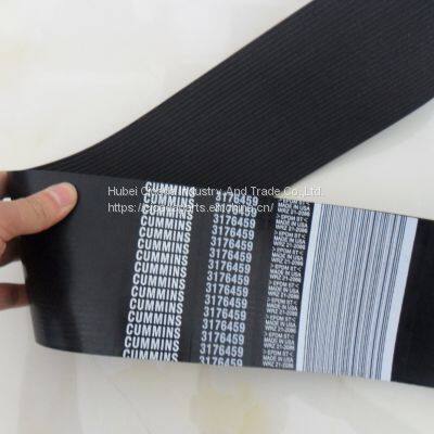 V Ribbed Fan Belt 8PK1295 8PK1285 8PK125 8PK1230 8PK1460 8PK1450 8PK1435 8PK1420 for Perkins Engine photo-3