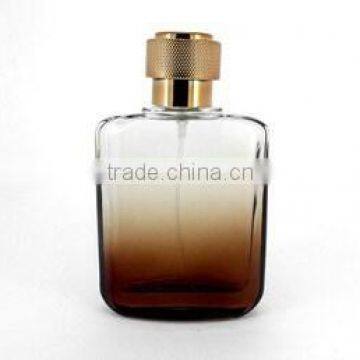 Classic 50ml square glass perfume bottle