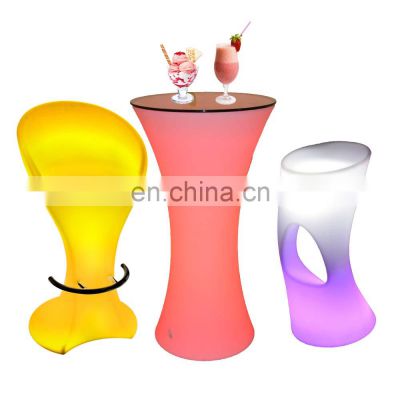 home bar furniture living room modern tall table table lumineux bar sillas para fiesta