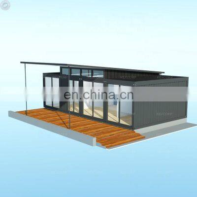 20ft Modular Shipping Container Office Malaysia Modular Container Office Building Sales Center Construction photo-3