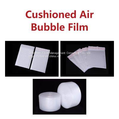 Full Protective Packaging/ Best Price Bubbles Cushioned Wrapper/ Carton Cushioned Film/ Electronics Shockproof Cushioned Wrapper photo-2
