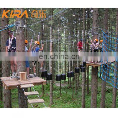Jungle Theme Outdoor Play Ground High Rope Course Outdoor Jungle Gym For Adults photo-4
