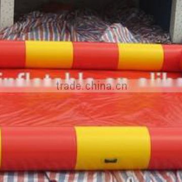 Commercial 0.6mm pvc tarpaulin mixed color inflatable baby swimming pool