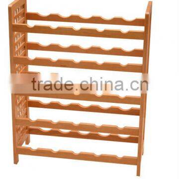 Portable Wood Wine Rack