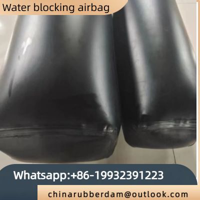 High pressure water blocking airbag water blocking test, water blocking pipeline water blocking, sewage blocking, sealing, rubber drainage pipe blocking