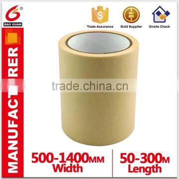 hot sell Temperature resistant and soft textured masking paper tape