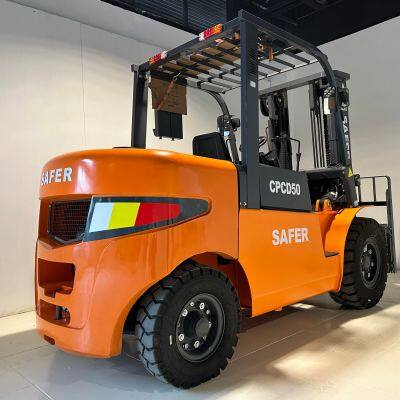 SAFER Stable Fork Lifts 5 Ton 6 Ton 7 Ton Diesel Forklift for Sale photo-3