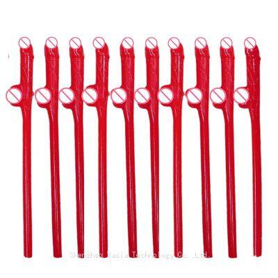 Rose Gold Willy Straws - Bachelorette Party Bridal Shower Funny Drinking Favors