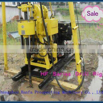 130m Capable drilling rig! HF130 water well drilling machine