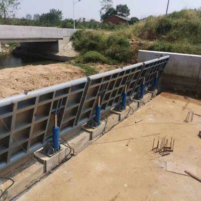 Hydraulic Elevator Dam with Adjustable Height Featuring Hydraulic Drive System for Dynamic Regulation and Precision Flow Control