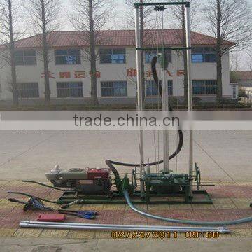 Most economic home using drilling rig! HF80 portable shallow water well drilling rig