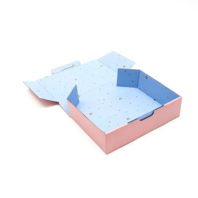 Custom Pink Logo Printing Corrugated Gift Mailer Box Special Design Cost Saving Mailer Box photo-4