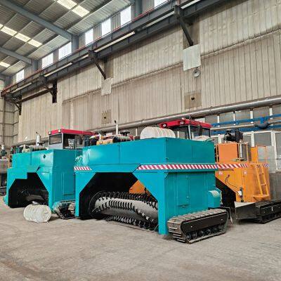 Máquinas para hacer compost. Máquina de volteo de compost pequeña. Volteador de compost eléctrico pequeño photo-4